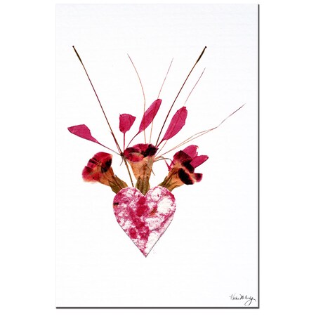 Trademark Fine Art From the Heart by Kathie McCurdy 16x24 Art Ready to Hang!, 16x24 KM058-C1624GG